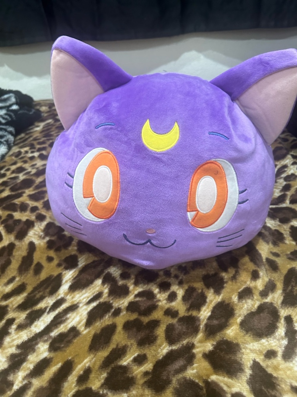 BIG Sailor Moon Luna Plush Pillow Mochi Round 1 Anime